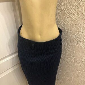 Grace Elements Navy and Black Textured Apparel